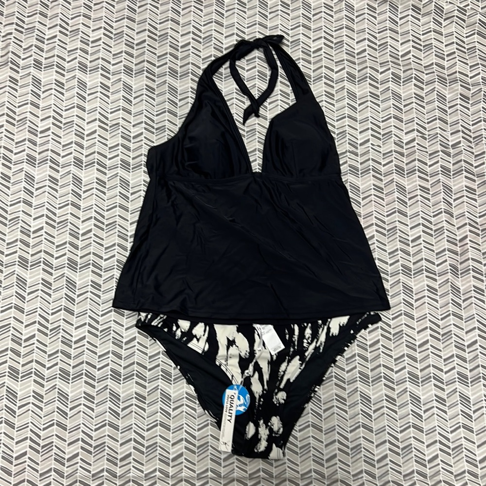 Cupshe | halter top and graphic bottom set